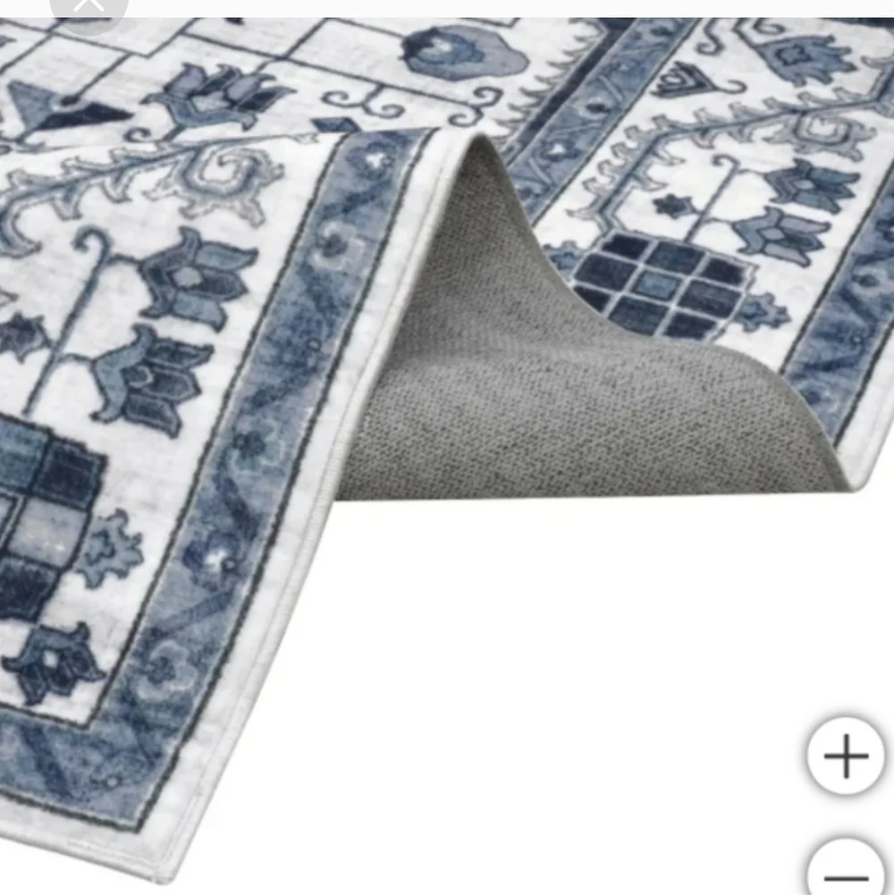 5'3” x 7'5”/ Wyatt & Ash Washable Indoor Area Rug, Cyrus , New